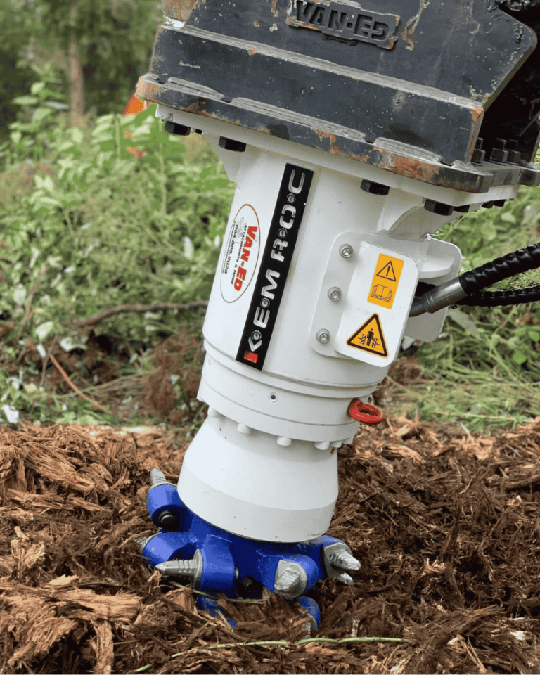 KRX Power Tool Drives for Tree Stump Application