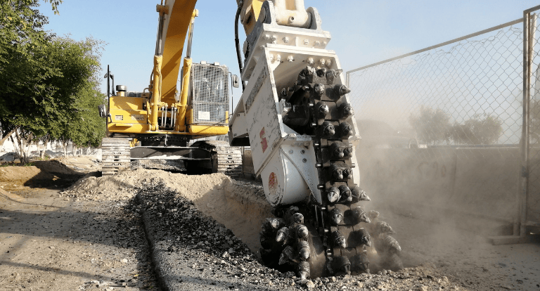 EK 160 Heavy Excavator Chain Cutter